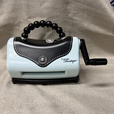 Sizzix Texture Boutique Embossing & Card Making Machine Embosser Used