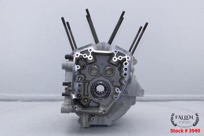 2006 Harley Electra Glide CVO Engine Crankcase Set SILVER