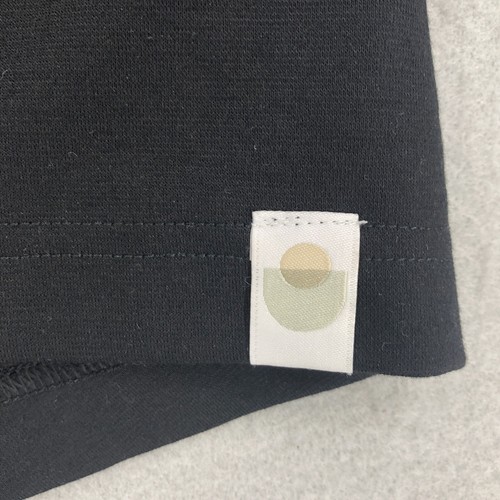 Lalabu Mens Womens Top Nursing Soothe Tank Baby Wearing Shirt Black Small S - Picture 3 of 11