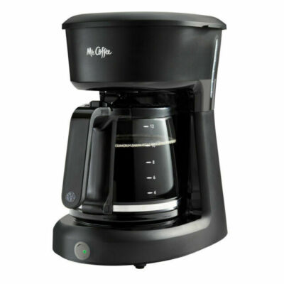 Mr Coffee Permanent Filter 12 Cup Coffee 12 Cup Programmable Black