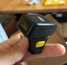Eyoyo 1D Wireless Ring Barcode Scanner Bluetooth Function Wearable Finger Reader