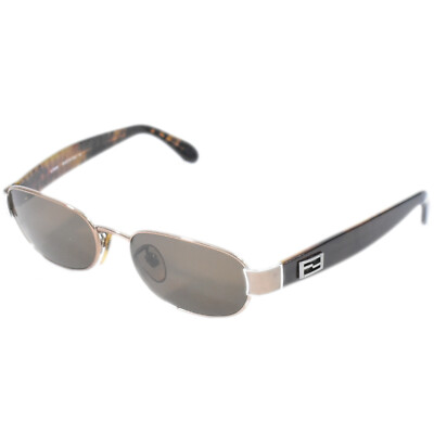 FENDI Plastic Sunglasses Brown
