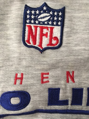 Vintag 80s RIDDELL WASHINGTON REDSKINS NFL PROLINE SWEATSHIRT Heather Gray USA L - Picture 10 of 12