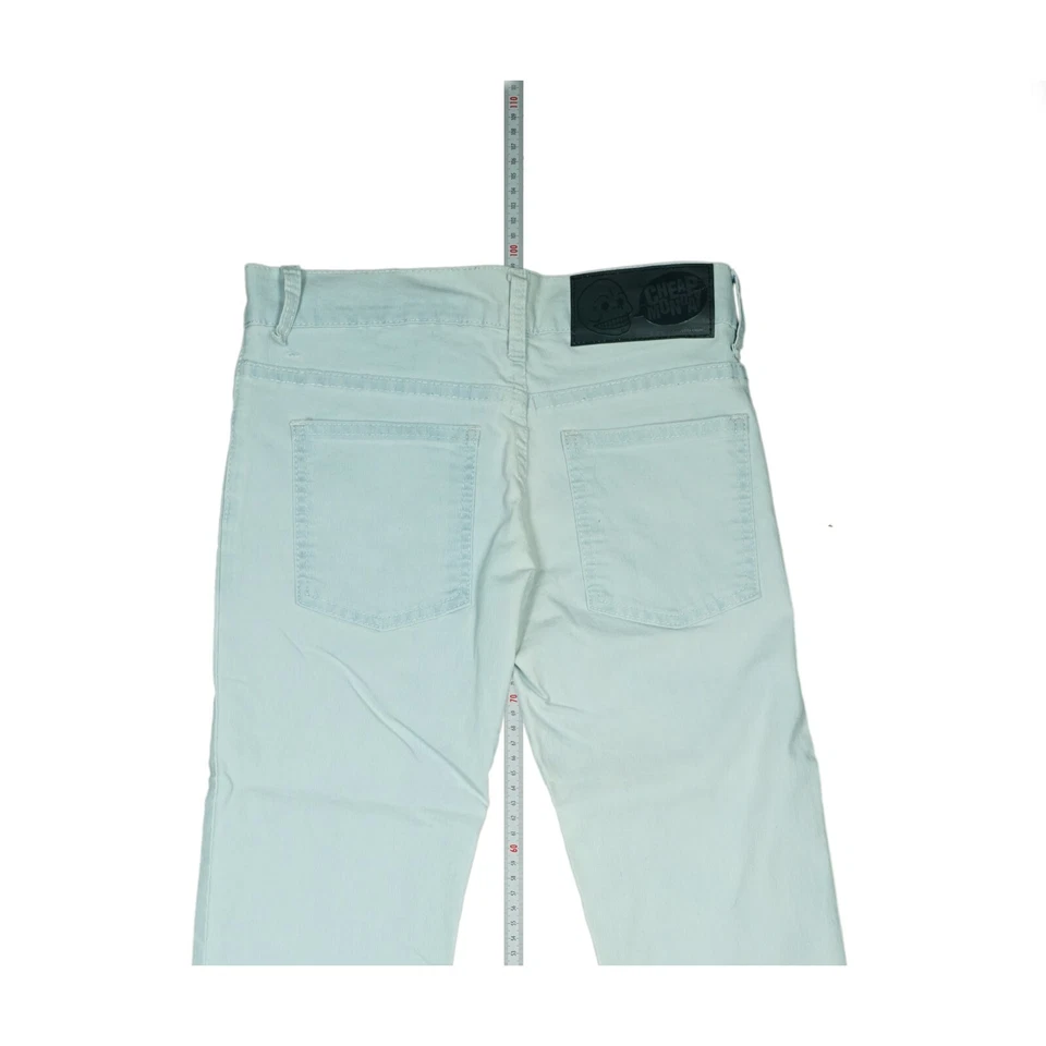 Cheap Monday Damen Jeans Hose super stretch Slim Skinny W25 L30 Ice Blau dünn - Bild 4 von 4