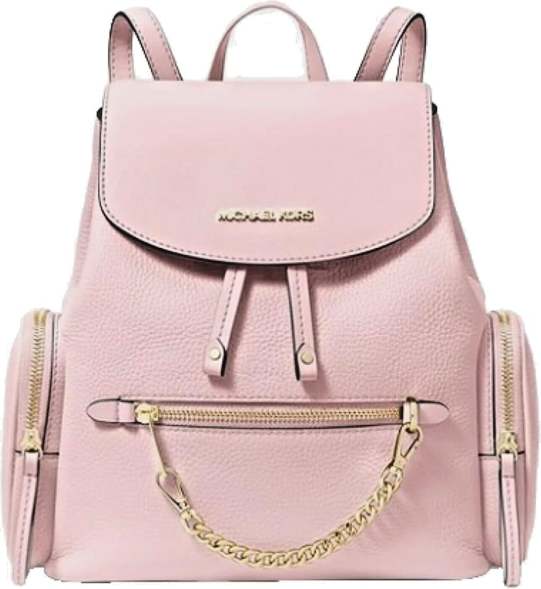 Michael Kors Jet Set Medium Pebbled Leather Chain Backpack  display picture 1