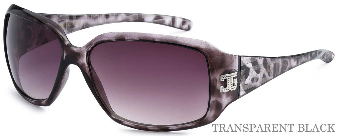 Transparent Sunglasses Cheetah Print