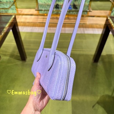 Tory Burch Rory Box Satchel 181102 Lavender Sun $400 | eBay