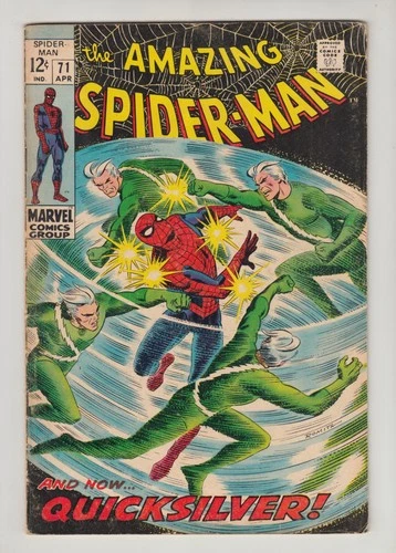 AMAZING SPIDER-MAN #71 VG 4.0 MARVEL COMICS 1969