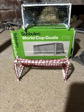 Set gol mondiali Subbuteo VINTAGE (modello C130) degli anni 70 raro 