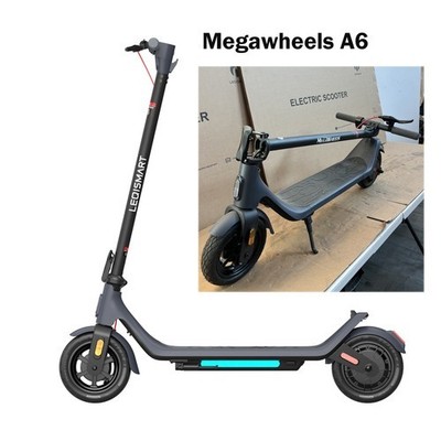 Megawheels A6 Electric Scooter Adult Teens Fast Speed Folding E 