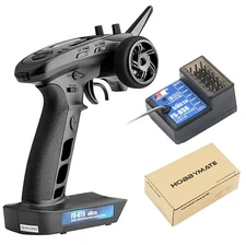 Flysky FS GT5 RC Transmitter with FS BS6 Gyro Receiver, 2.4Ghz 6 Channels RC ...