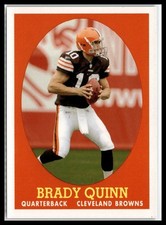 Brady Quinn 2007 Topps Turn Back the Clock #1 Cleveland Browns