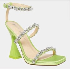 Betsey Johnson SB-Perry Women's Heels Bright Citron Sz 7.5 A Condition