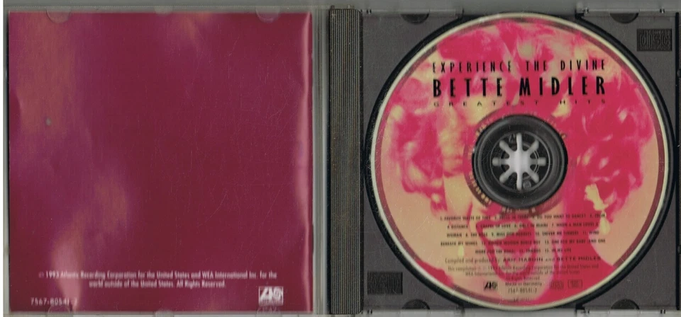 CD - Bette MIDLER - EXPERIENCE THE DIVINE (GREATEST HITS) - german Press - Bild 2 von 3