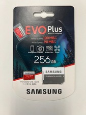 New Samsung Genuine EVO Plus 256gb Class 10 U1 microSDXC MB-MC256HA/AM