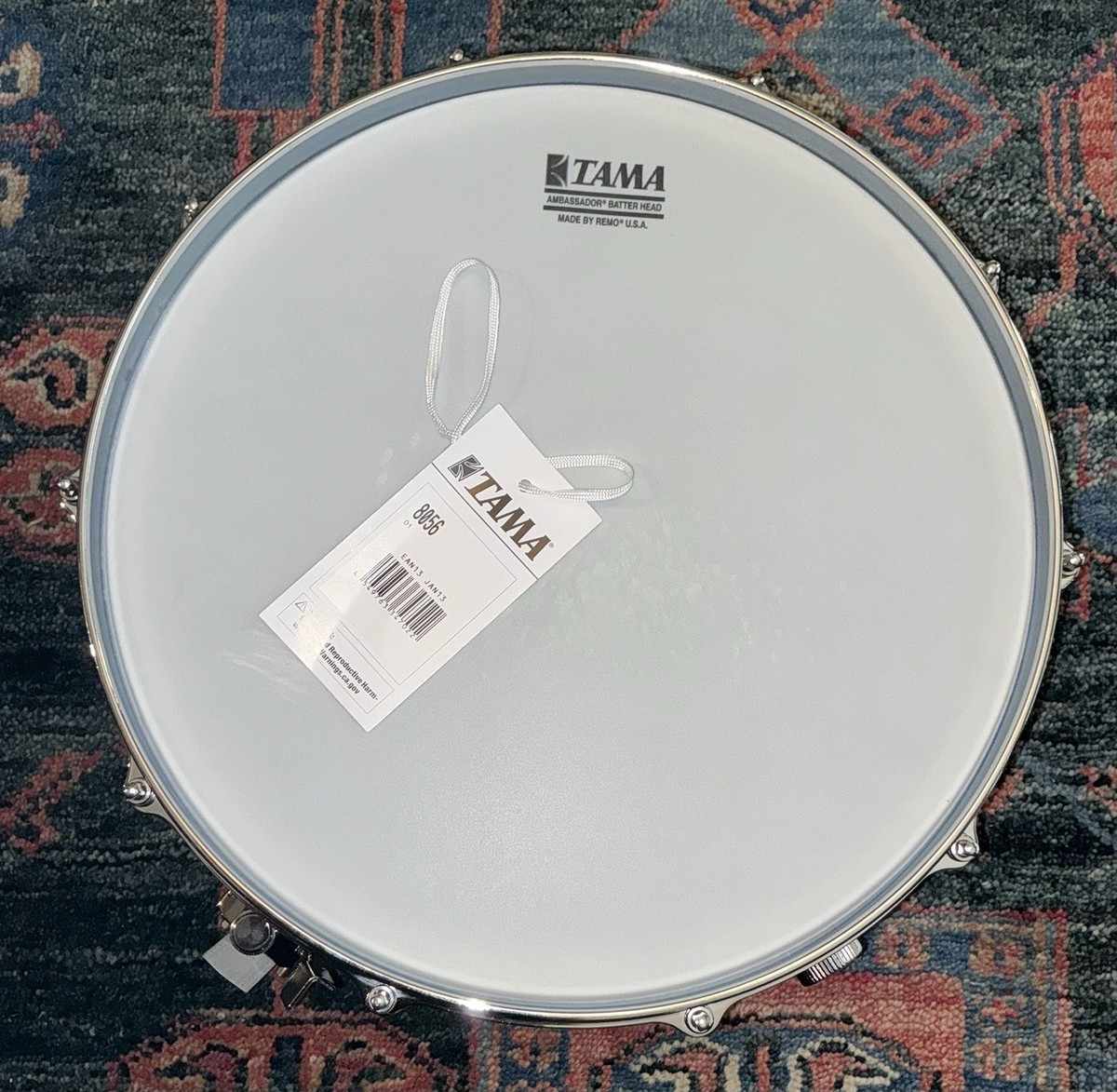 Tama 8056 50th Limited Mastercraft Steel Reissue 14x6.5