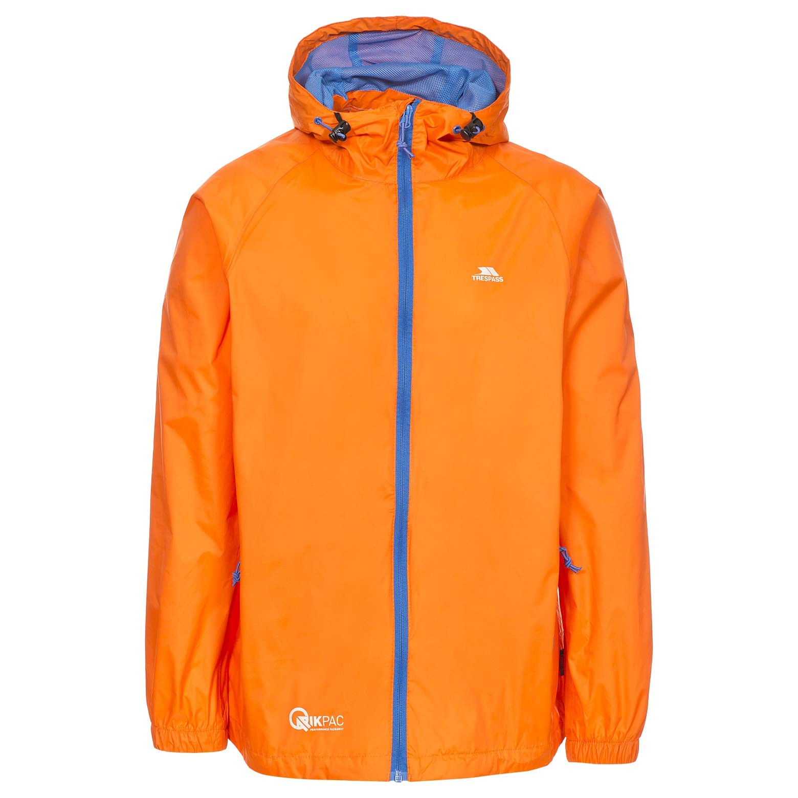 Veste imperméable pour femme pliable et respirante Qikpac Compact coupe-vent jaune