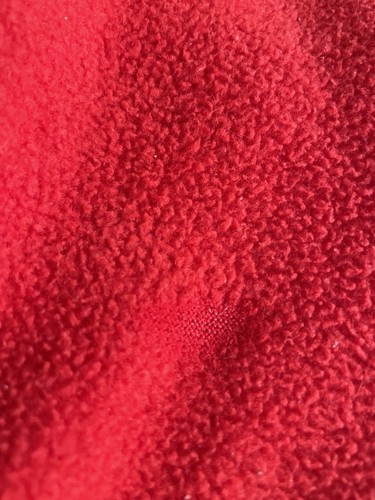 Universidad de Arizona Para Hombres Rojo Vellón 1/4 Cremallera Manga Larga XL De Colección Y2K - Imagen 7 de 8