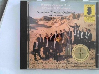 '' WOLFGANG AMADEUS MOZART '' Serenades & Divertimenti Amadeus Chamber Orchestra: