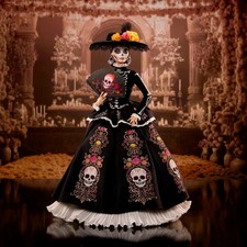 SAME DAY EXPRESS Barbie Signature Dia de Muertos Calavera Catrina Doll