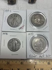 SILVER HALF DOLLAR LOT 1919 S WALKING LIBERTY 1959 FRANKLIN 1893 COLUMBIAN 1928
