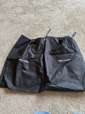 Saint Laurent Black Dust Bags For Shoes - Preowned