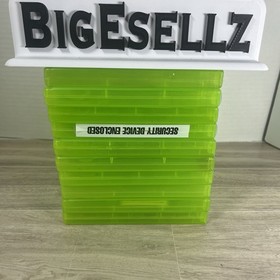 OEM Microsoft Xbox 360 Green Replacement Game Case No Artwork Authentic