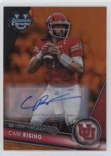 2023 Bowman U Chrome Prospect Orange Refractor 5/25 Cameron Rising Cam Auto 8we