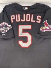 Albert Pujols Game Issued 2003 Home Run Derby Cardinals Jersey Beckett COA RARE