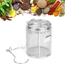 Stainless Steel Seasoning Strainer Soup Seasonings Separation Basket 8 × 10 CM