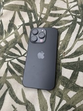 Apple iPhone 15 Pro - 256 GB - Black Titanium (Unlocked) for sale