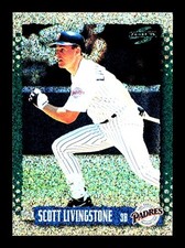 1995 Score #211 Scott Livingstone Platinum Team Sets San Diego Padres