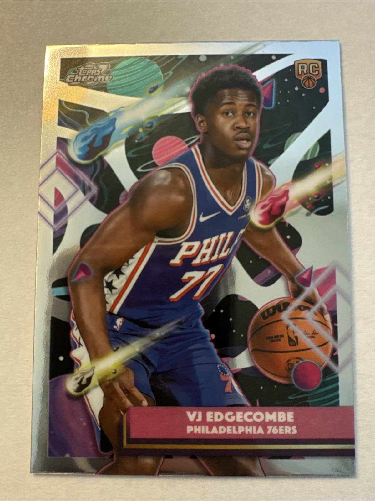 2025-26 Topps Cosmic Chrome - VJ Edgecombe #35 (RC)