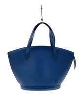 LOUIS VUITTON Saint Jacques Epi BLU Leather BLU