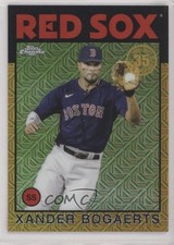 2021 Topps Silver Pack 1986 Chrome Baseball Gold 41/50 Xander Bogaerts 0n64