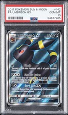2017 POKEMON SUN & MOON #142 FULL ART/UMBREON GX PSA 10 on eBay