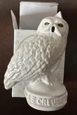 Le Creuset Hedwig Pie Bird Ltd Ed Owl Harry Potter Ceramic Retired White NIB