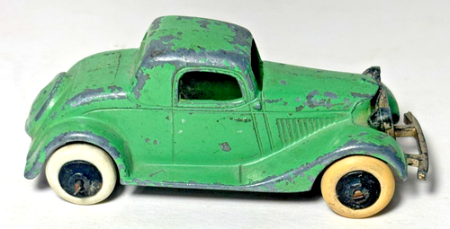 Vintage Tootsietoy 1934 Ford Coupè Verde - Foto 2 di 7