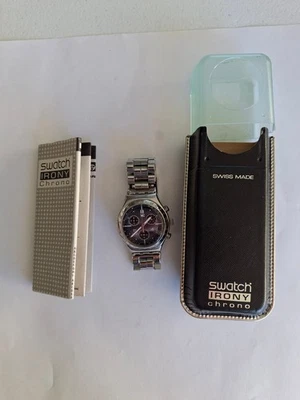 Swatch Irony Chronograph. Sehr selten. Kürzlich getestet. Neue Batterie - Bild 1 von 4
