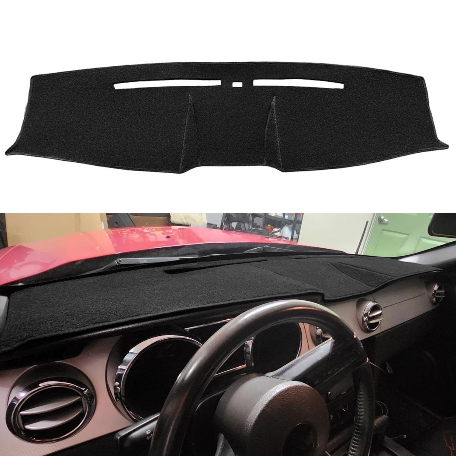 Dash Cover Dashboard Cover Pad Mat Custom Fit for Ford Mustang 2005 2006 2007...