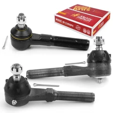 Front Inner & Outer Tie Rod End Set for Jeep TJ Wrangler Cherokee Comanche