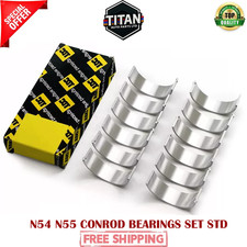 BMW X1 X3 X4 X5 N54B30A N55B30A N55 3.0 PETROL CONROD BIG END BEARING STD NEW