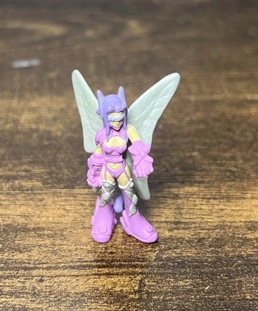 Fairimon Kazemon Digimon Digital Monsters 1.5” Mini Figure 2002 Bandai H-T