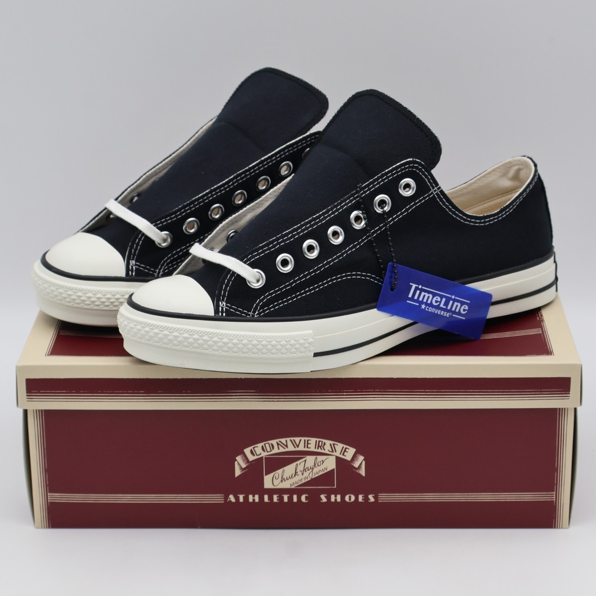 31309740 Converse All Star J VTG 57 OX Black Made In Japan (Men's