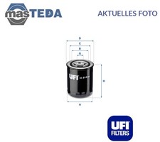 2321000 MOTOR ÖLFILTER UFI FÜR SUZUKI GRAND VITARA I,SAMURAI,SWIFT II