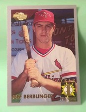 Jeff Berblinger, Glen Falls Redbirds 3 of 10, 1st Year Phenoms 93-94 Fleer Excel