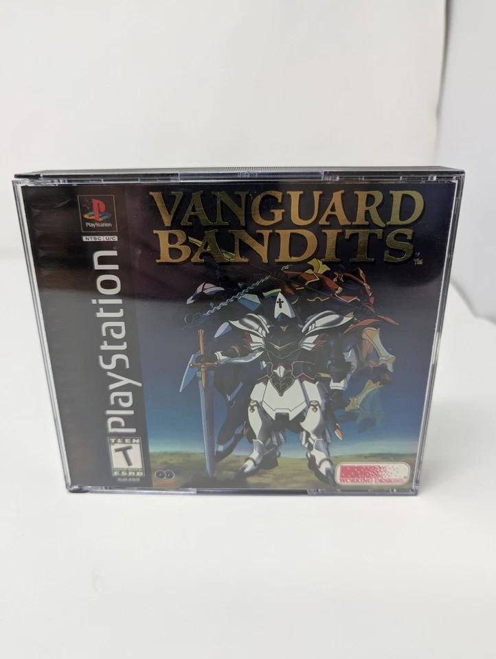 Vanguard Bandits Sony PlayStation 1 2000 W/ Factory Misprint Double Manual Cover - Image 2 of 4