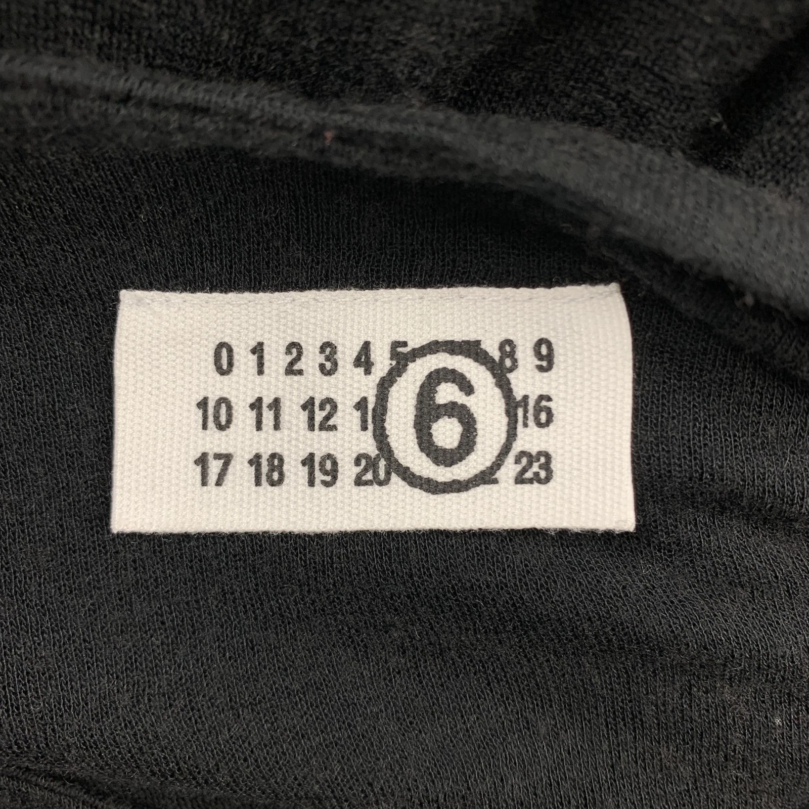 MAISON MARGIELA Abito maglione lana viscosa nero MAISON MARTIN MARGIELA taglia S