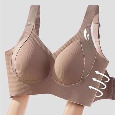 Women's Underwear Without Trace High Quality Oversized No Steel Rings Gathering