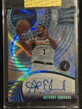 Anthony Edward's blue infinite Revolution Auto /25 